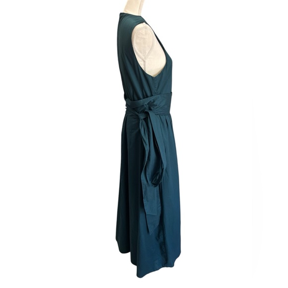 NWT Banana Republic SL Voile Wrap Maxi Dress Deep Sea Teal Size 16 - Picture 6 of 14